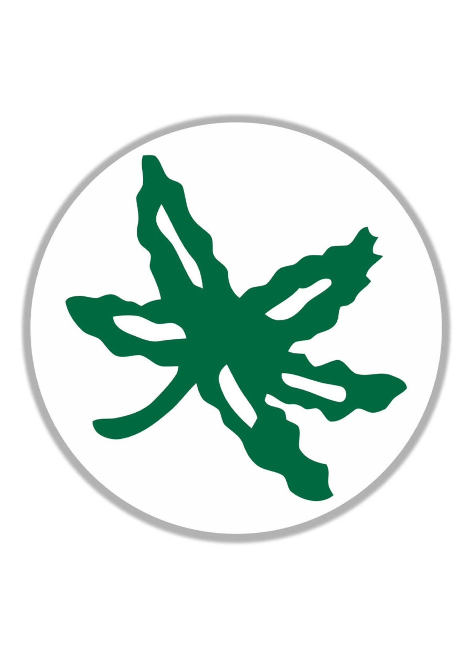 Ohio State Buckeyes 8" Leaf Magnet