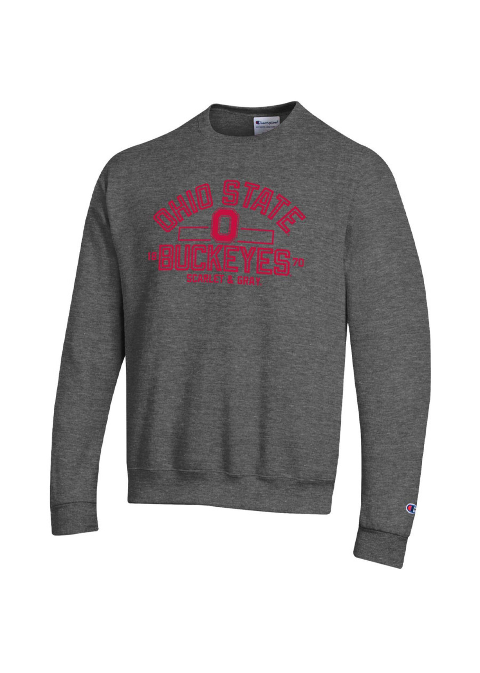 Ohio State Buckeyes Scarlet & Gray Sweatshirt