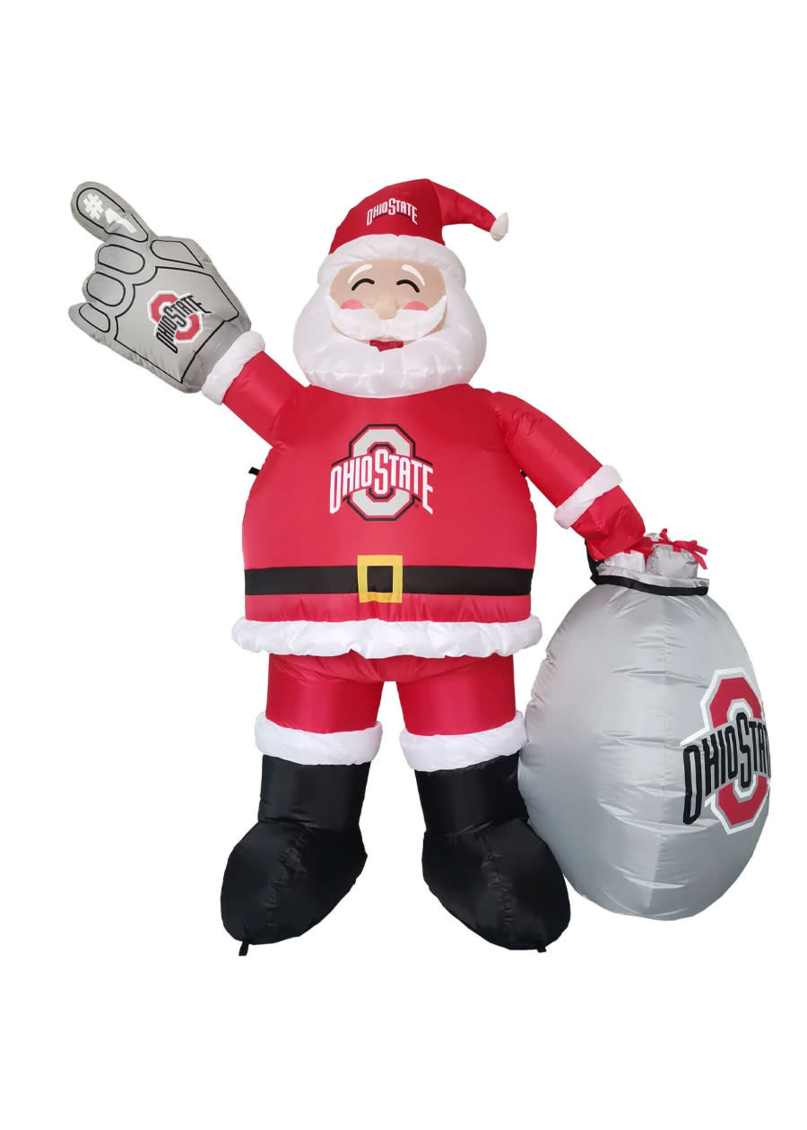 Ohio State Inflatable Santa - 7ft