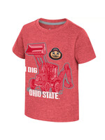 Colosseum Athletics Ohio State Buckeyes Toddler I Dig T-Shirt