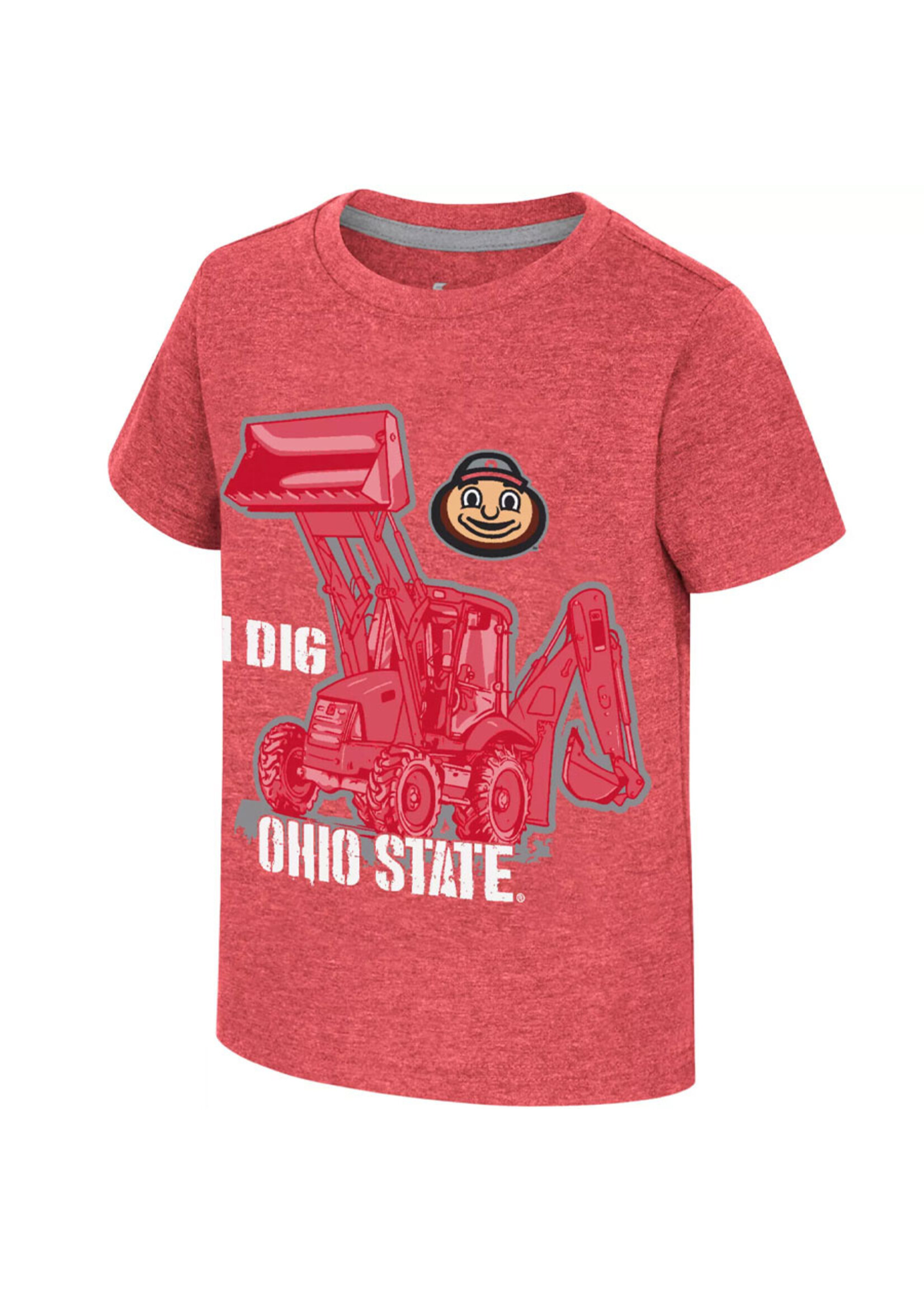 Colosseum Athletics Ohio State Buckeyes Toddler I Dig T-Shirt