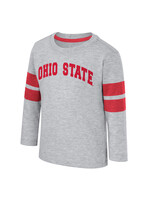 Colosseum Athletics Ohio State Buckeyes Toddler Dewey Long Sleeve Tee