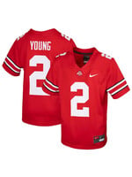 Nike Chase Young Ohio State Buckeyes Youth Scarlet 2020 NFL Draft Replica Jersey Size: Small