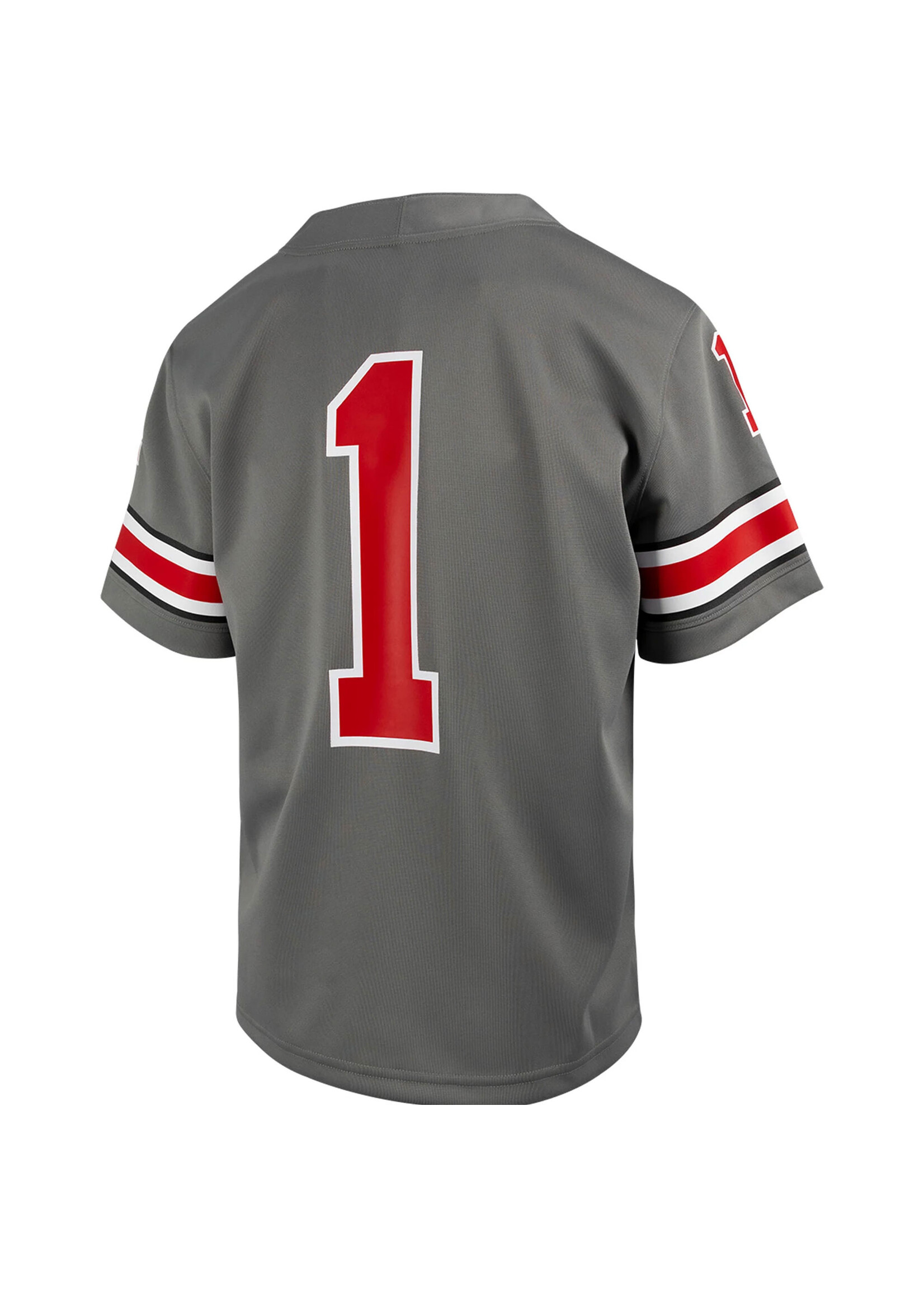 Nike Ohio State Buckeyes Youth #1 Grey Replica Football Jersey