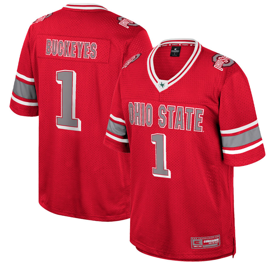 Ohio State Buckeyes Youth Football Jersey Everything Buckeyes