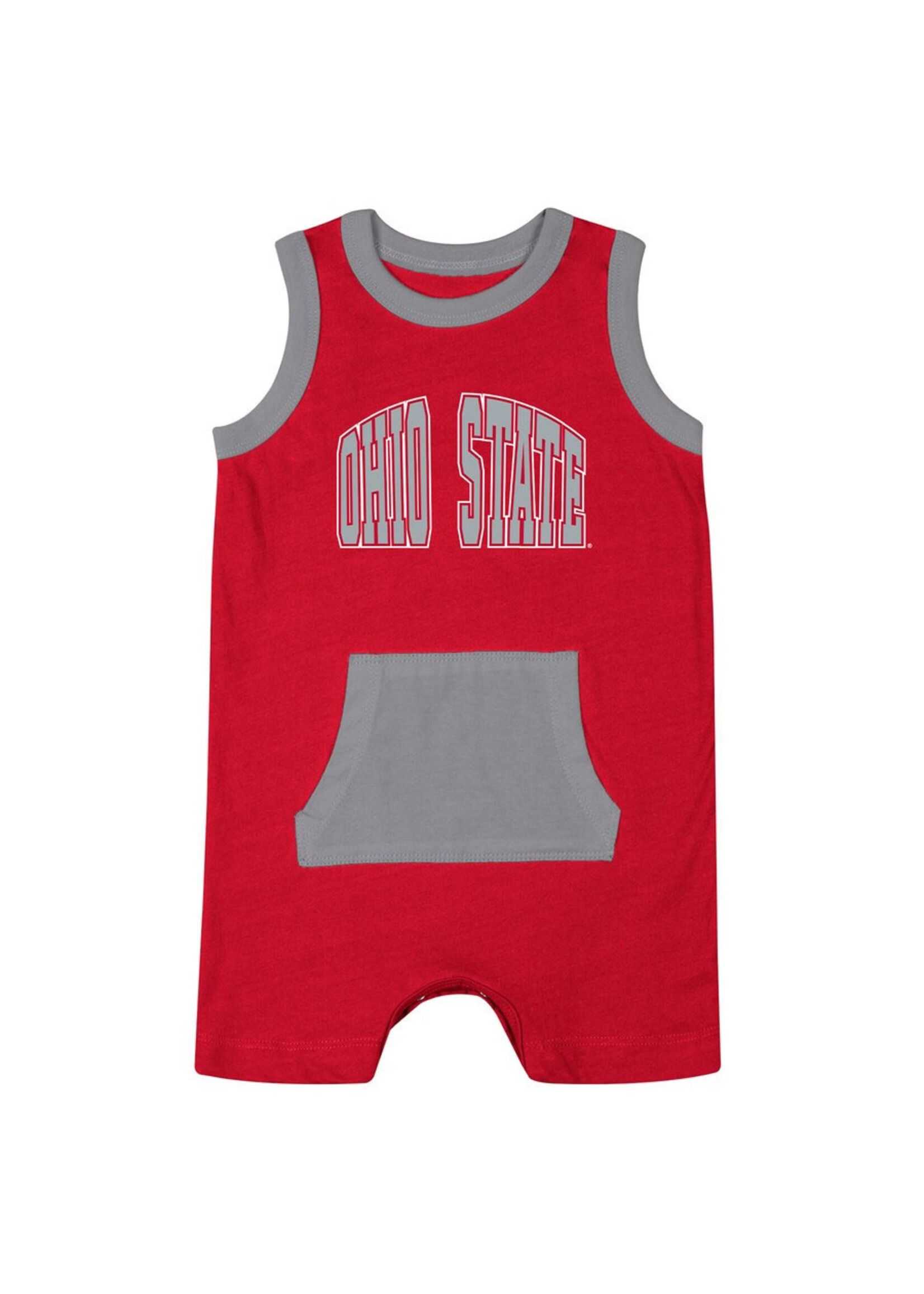 Colosseum Athletics Ohio State Buckeyes Infant Secret Life Romper