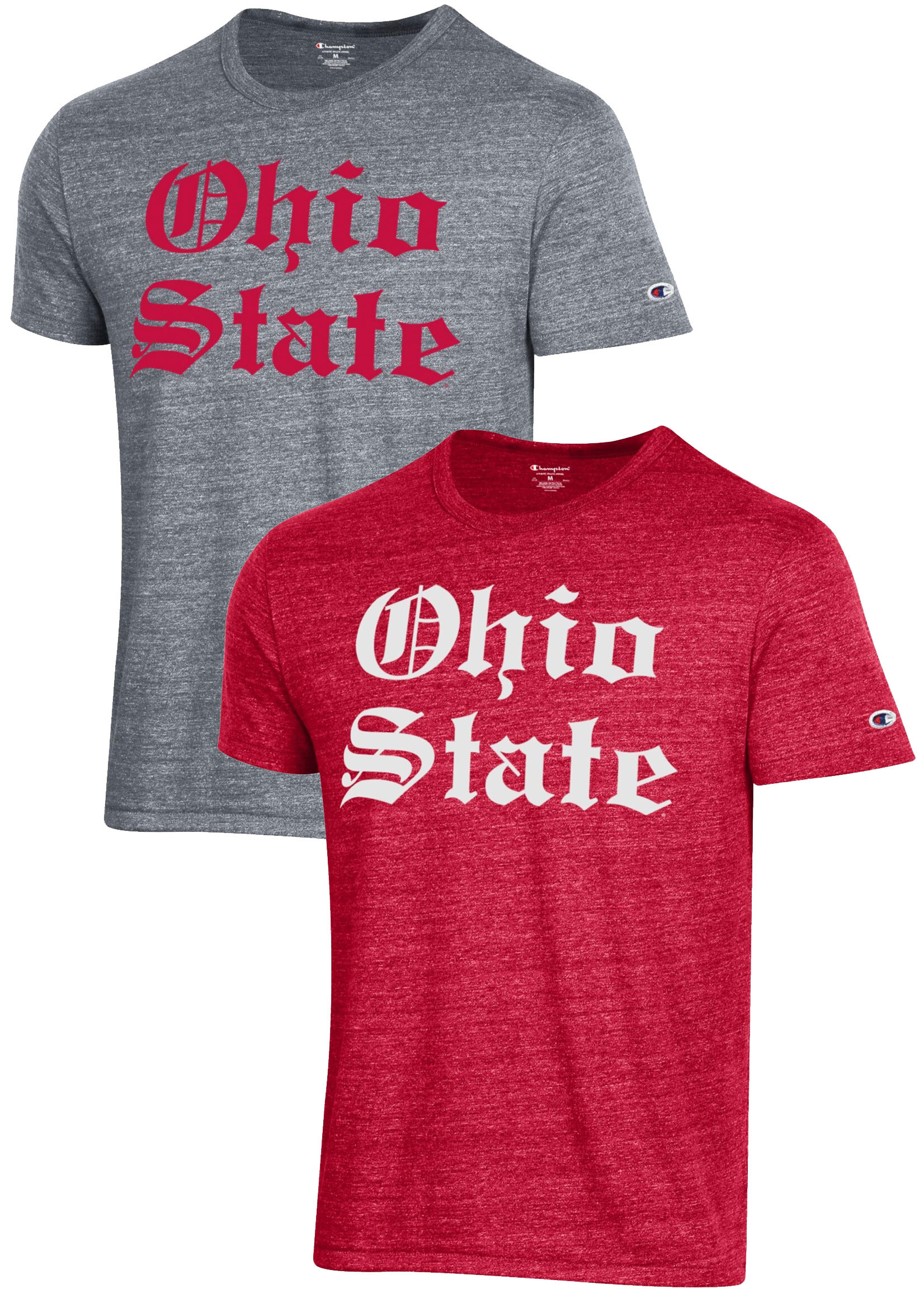 Ohio State Buckeyes Old English Tri-Blend T-Shirt
