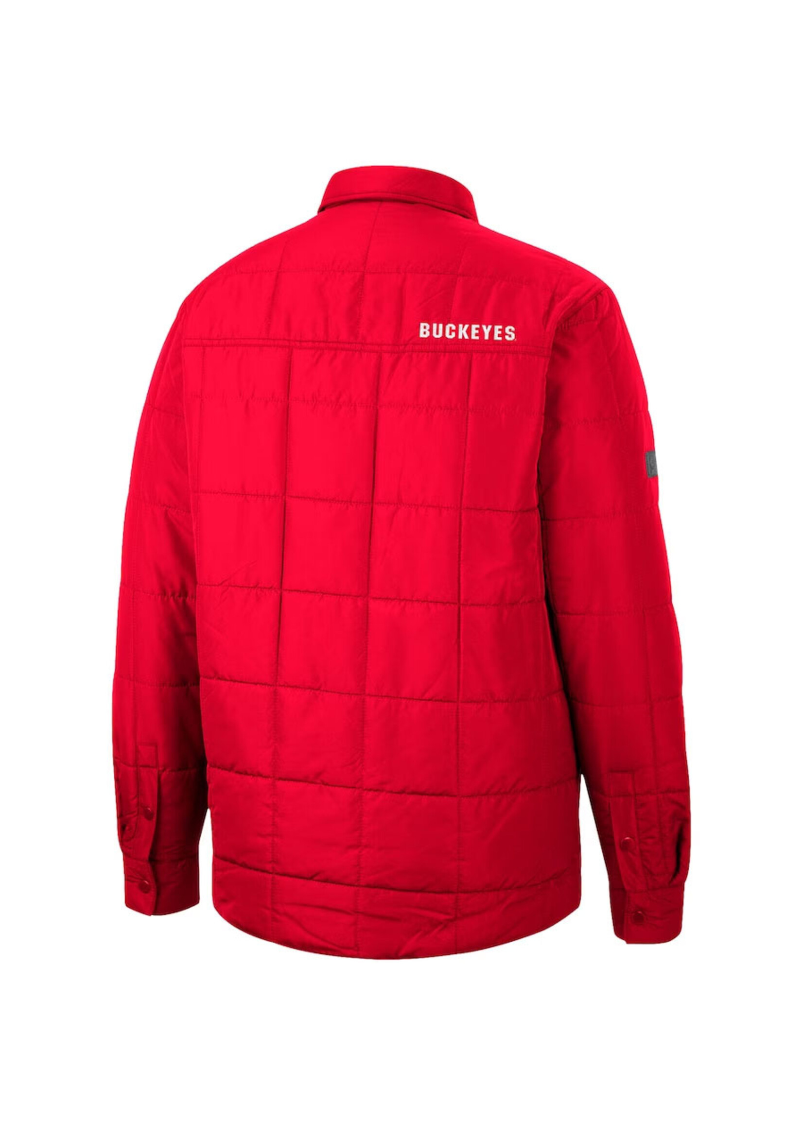 Colosseum Athletics Ohio State Buckeyes Colosseum Detonate Quilted Full-Snap Jacket