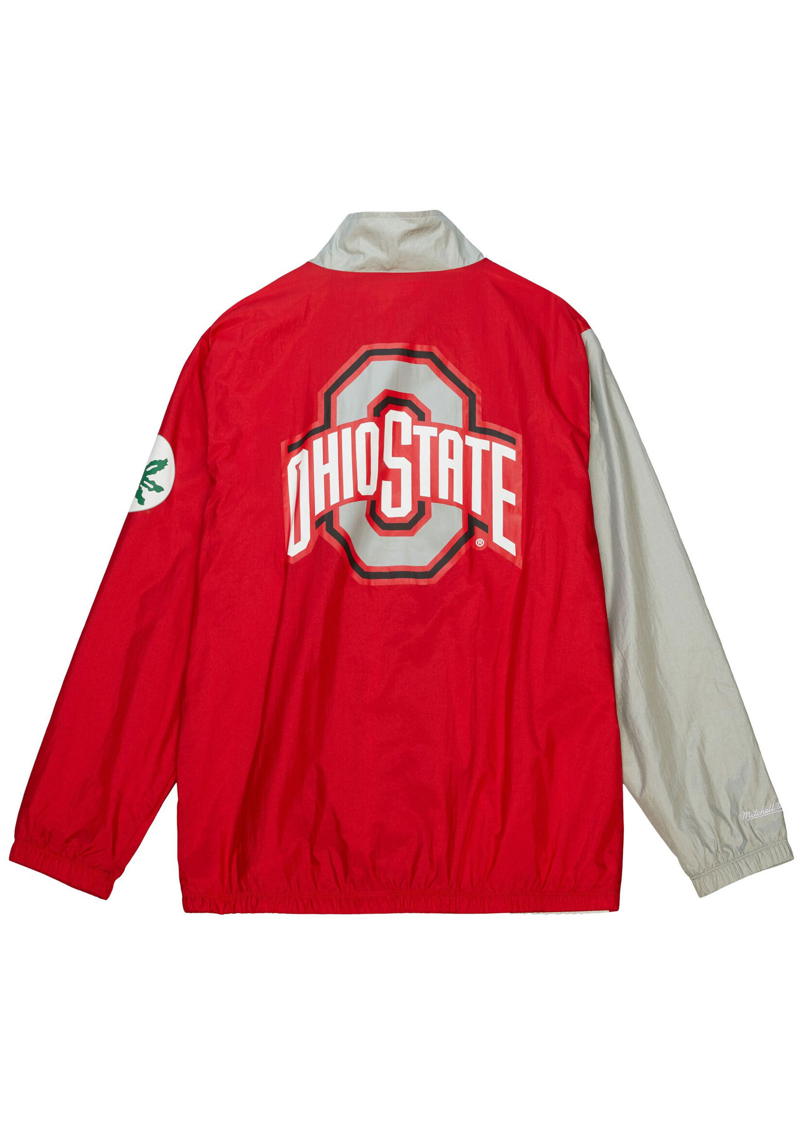 MITCHELL & NESS Ohio State Buckeyes Arched Retro Lined Windbreaker