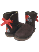 Cleveland Browns Cuce Women's Low Team Ribbon Boots