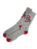 TCK Ohio State Buckeyes Leaf Crew Sock