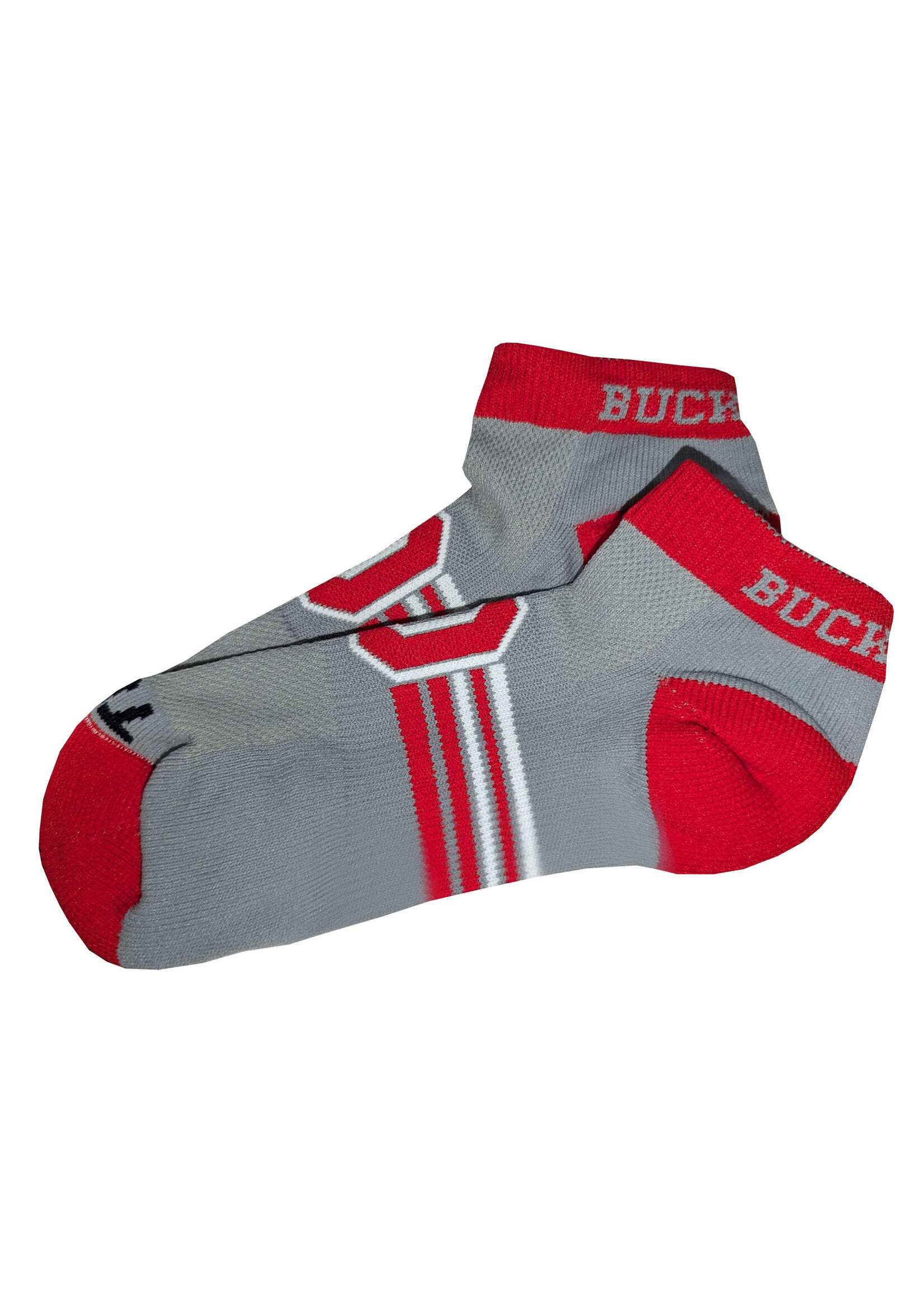 TCK Ohio State Buckeyes Block O Varsity Low Cut Socks