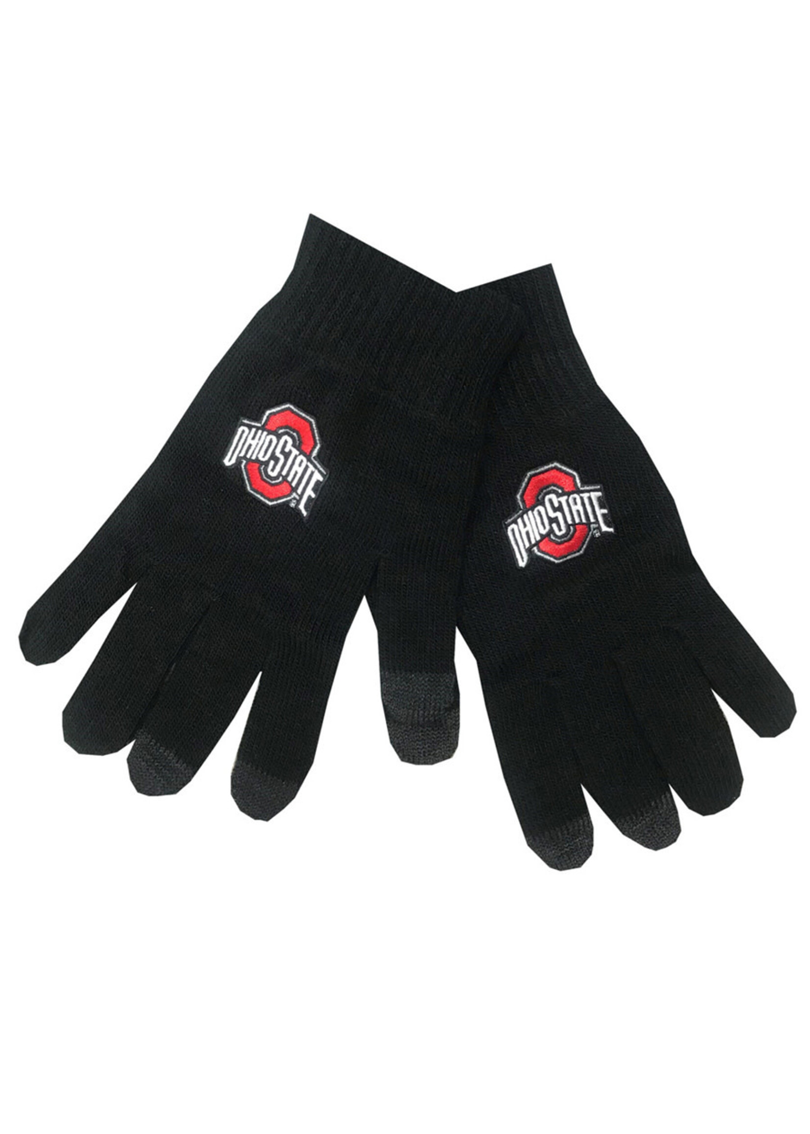Ohio State Buckeyes iText Gloves - Black