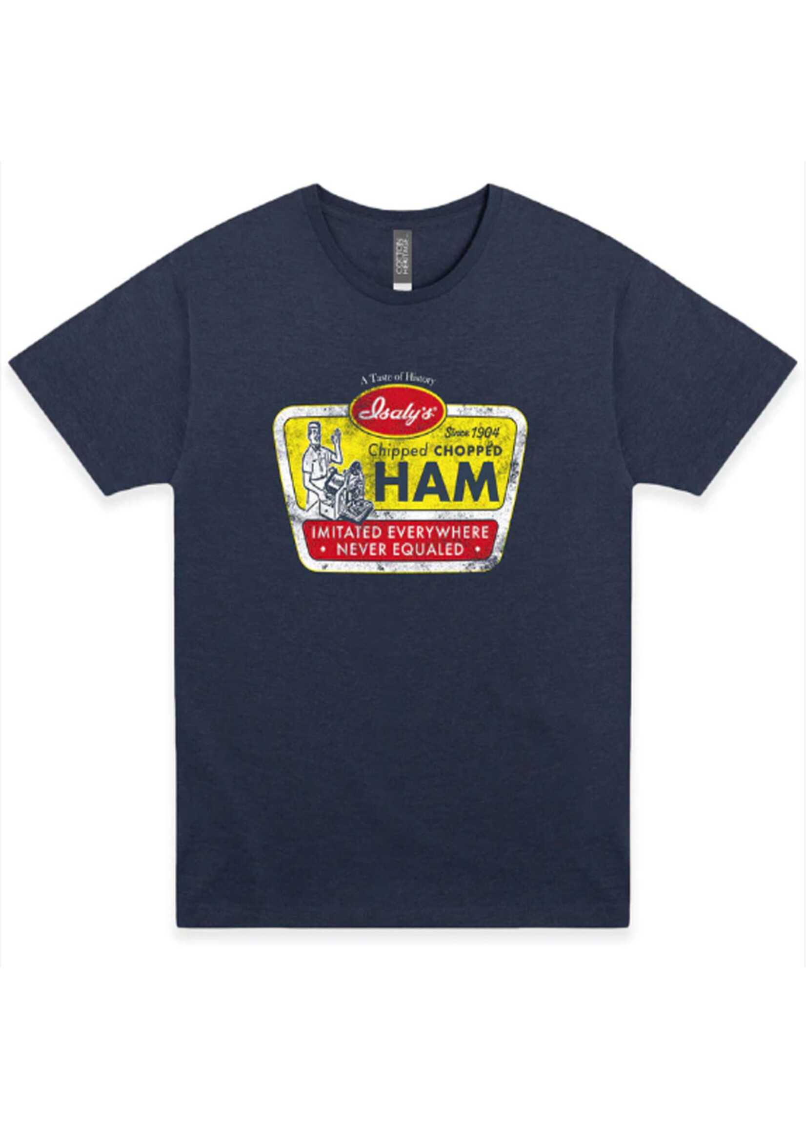 Sweet Memories Vintage Tees Chipped Chopped Isaly's Ham Unisex Graphic Tee