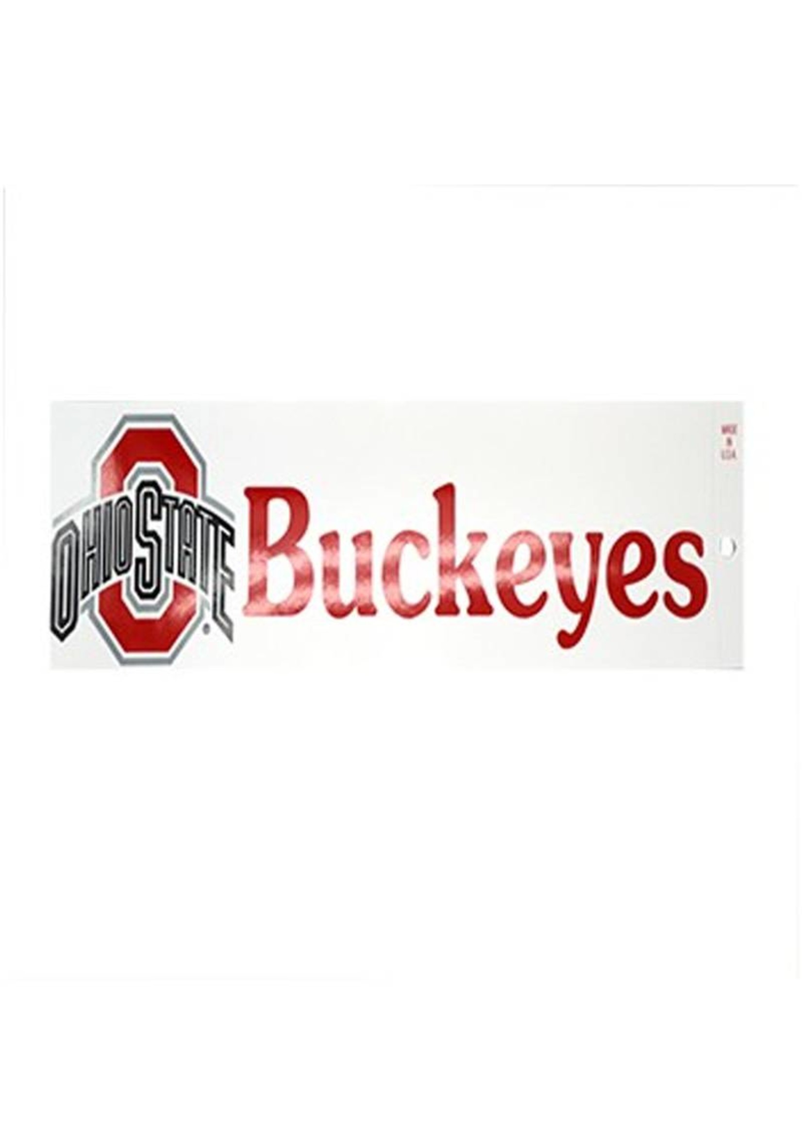 Ohio State University Athletic O Buckeyes Bumper Sticker