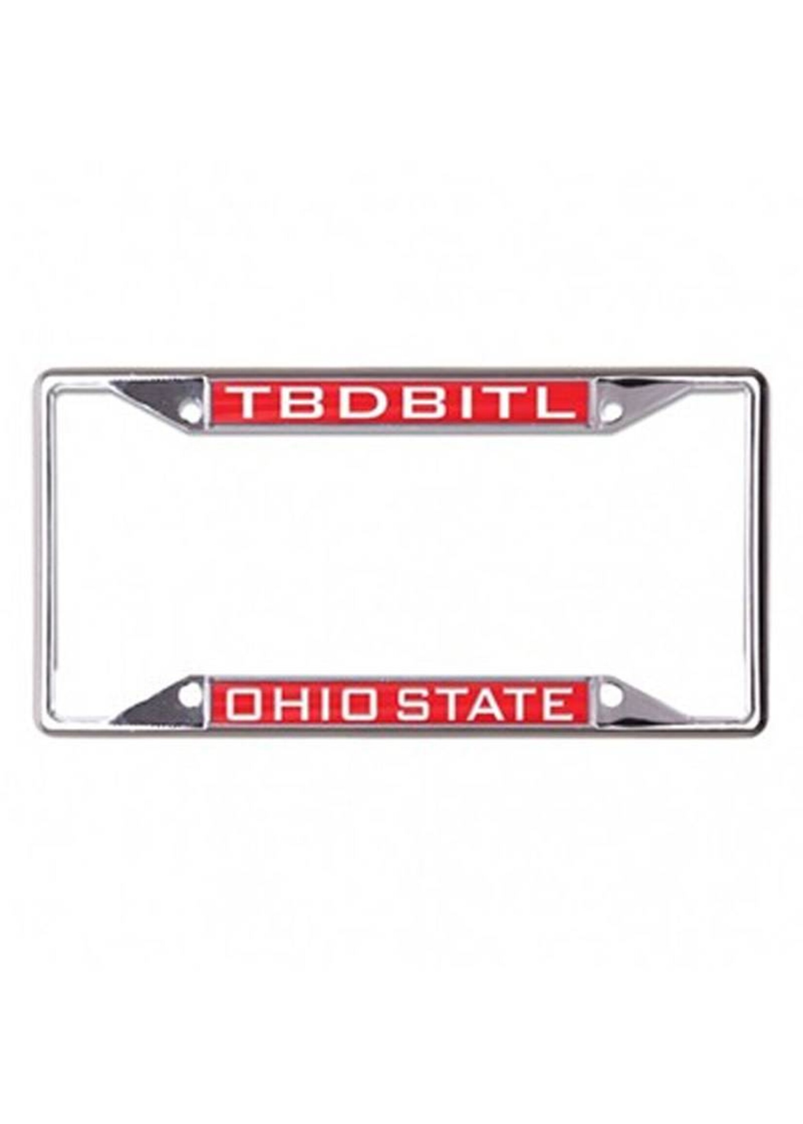 Wincraft Ohio State Buckeyes TBDBITL License Plate Frame
