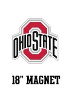 Ohio State University Athletic O 18" Magnet