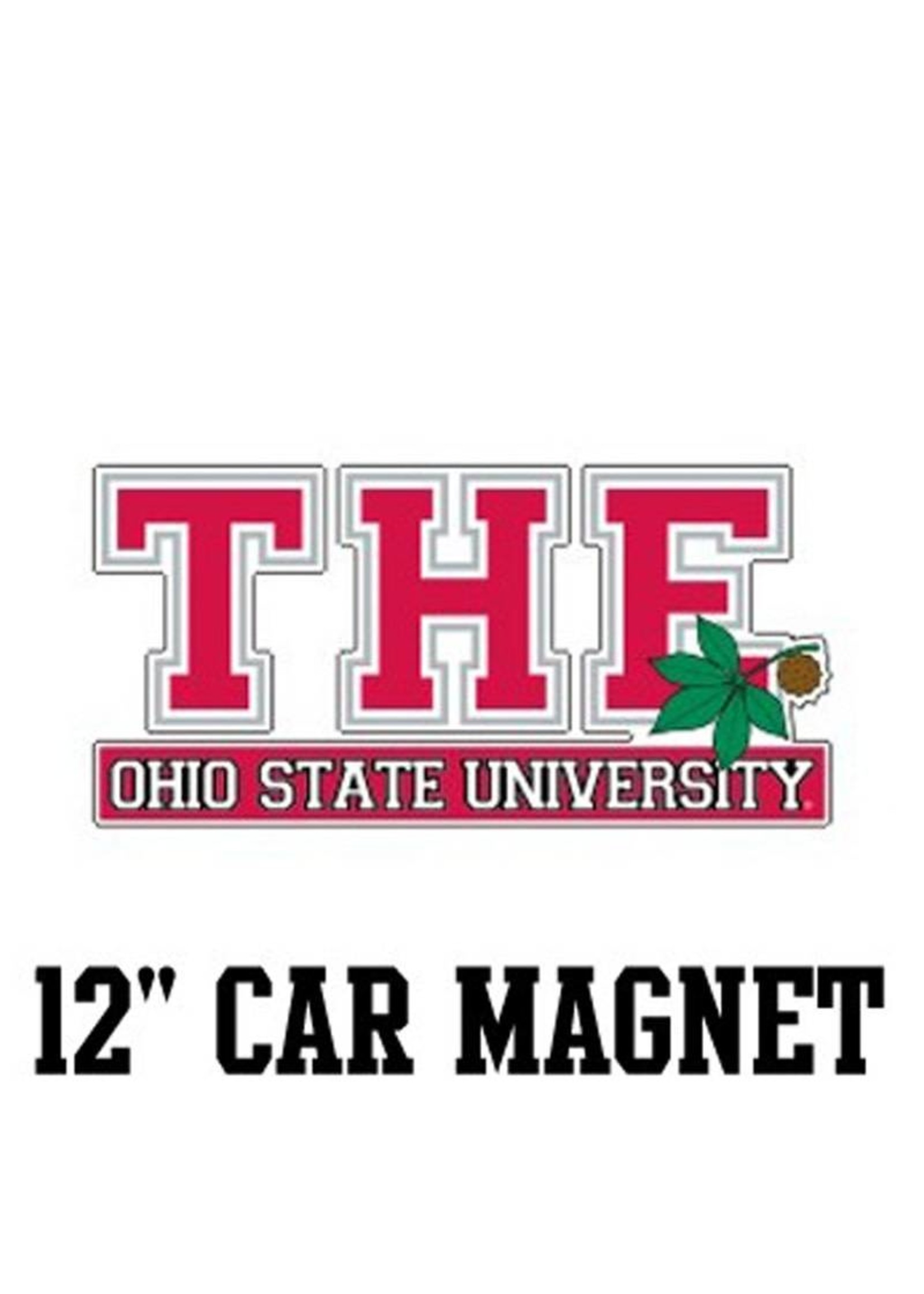 The Ohio State University 12" Car Magnet