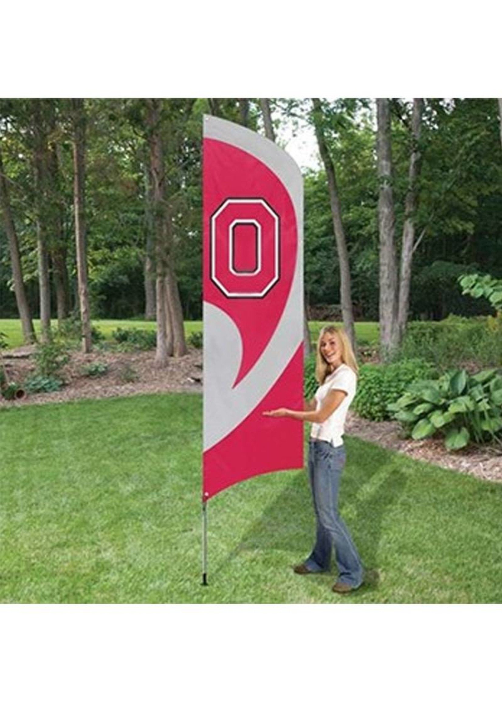 Ohio State University 8.5 Foot Team Flag