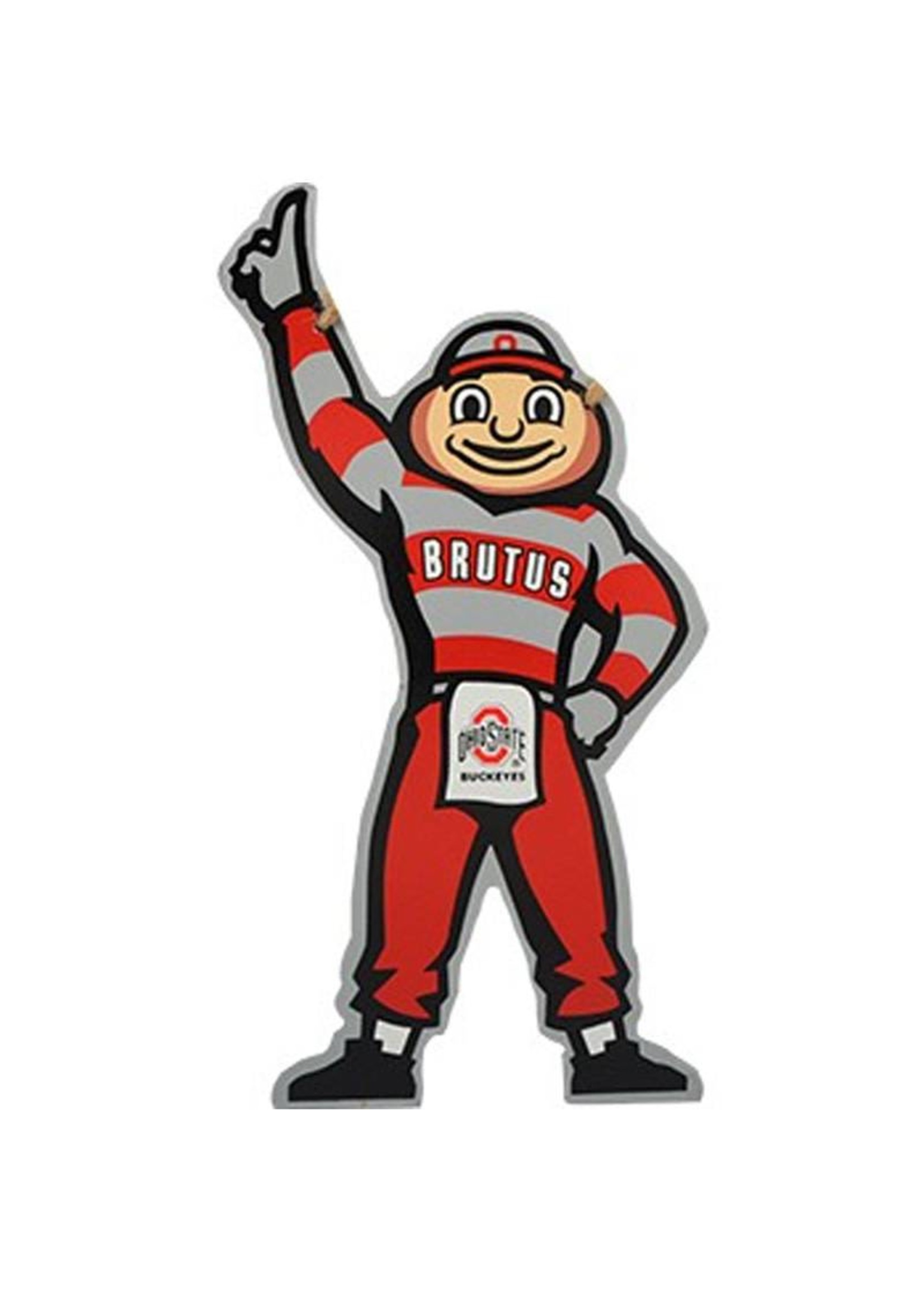 Ohio State University Brutus Wooden Sign