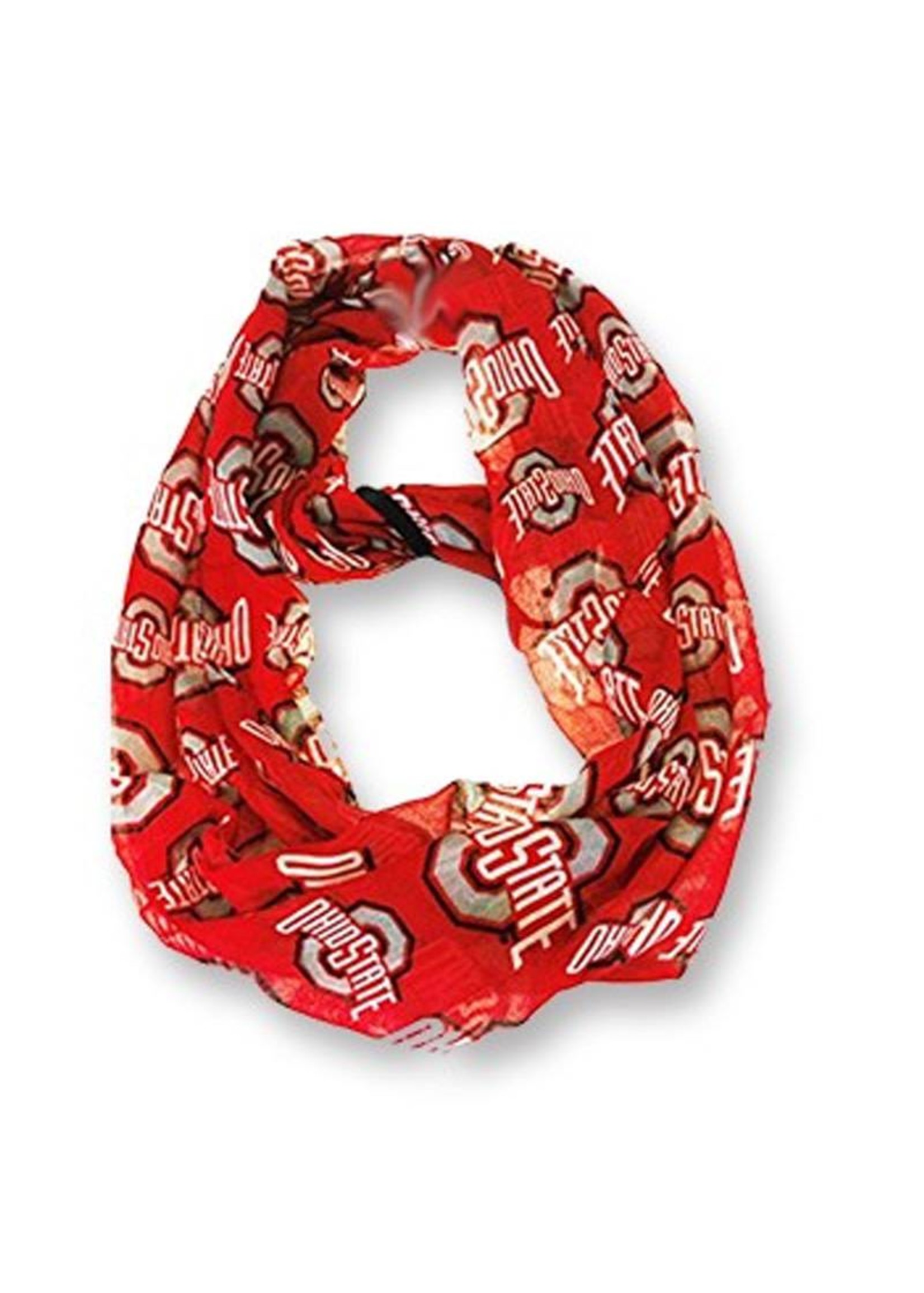 Forever Collectibles Ohio State University Athletic O Infinity Scarf