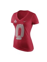 Nike Ohio State University Women's Stadium Graphic T-Shirt