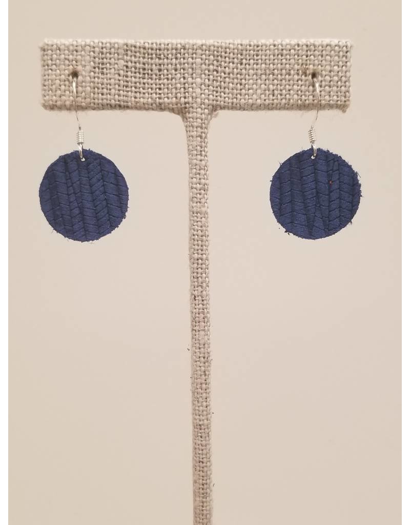 Dew Drop Earrings Cobalt Blue Sugarcane Coventry Corners Dew Drop Earrings Cobalt Blue Sugarcane