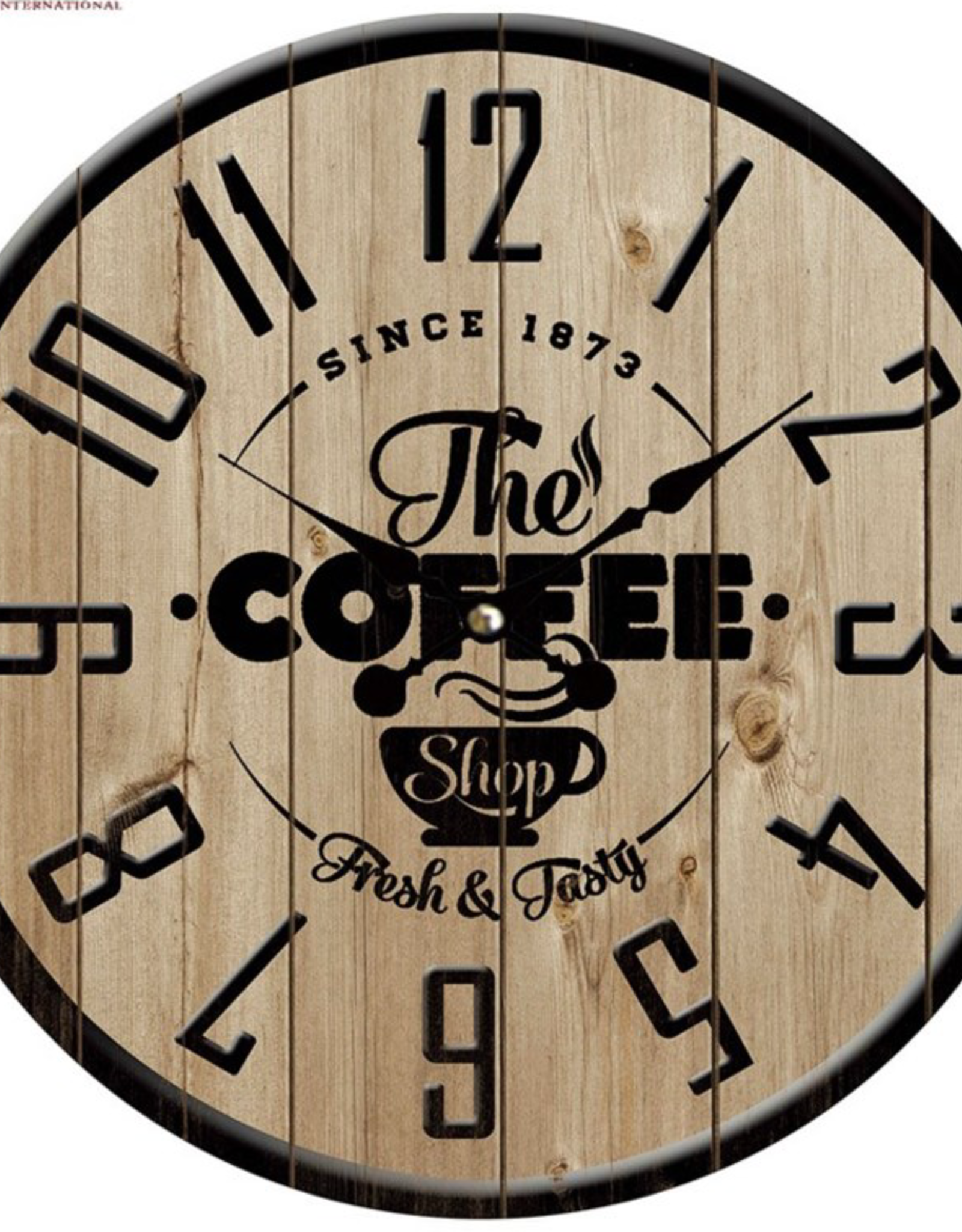 Horloge "The Coffee Shop" 15"
