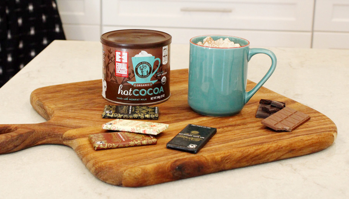 fair trade hot cocoa chocolate