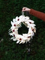 Global Goods Partners Holiday Felt Wreath