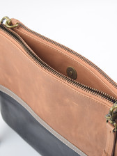 Serrv Avani Leather Crossbody Bag