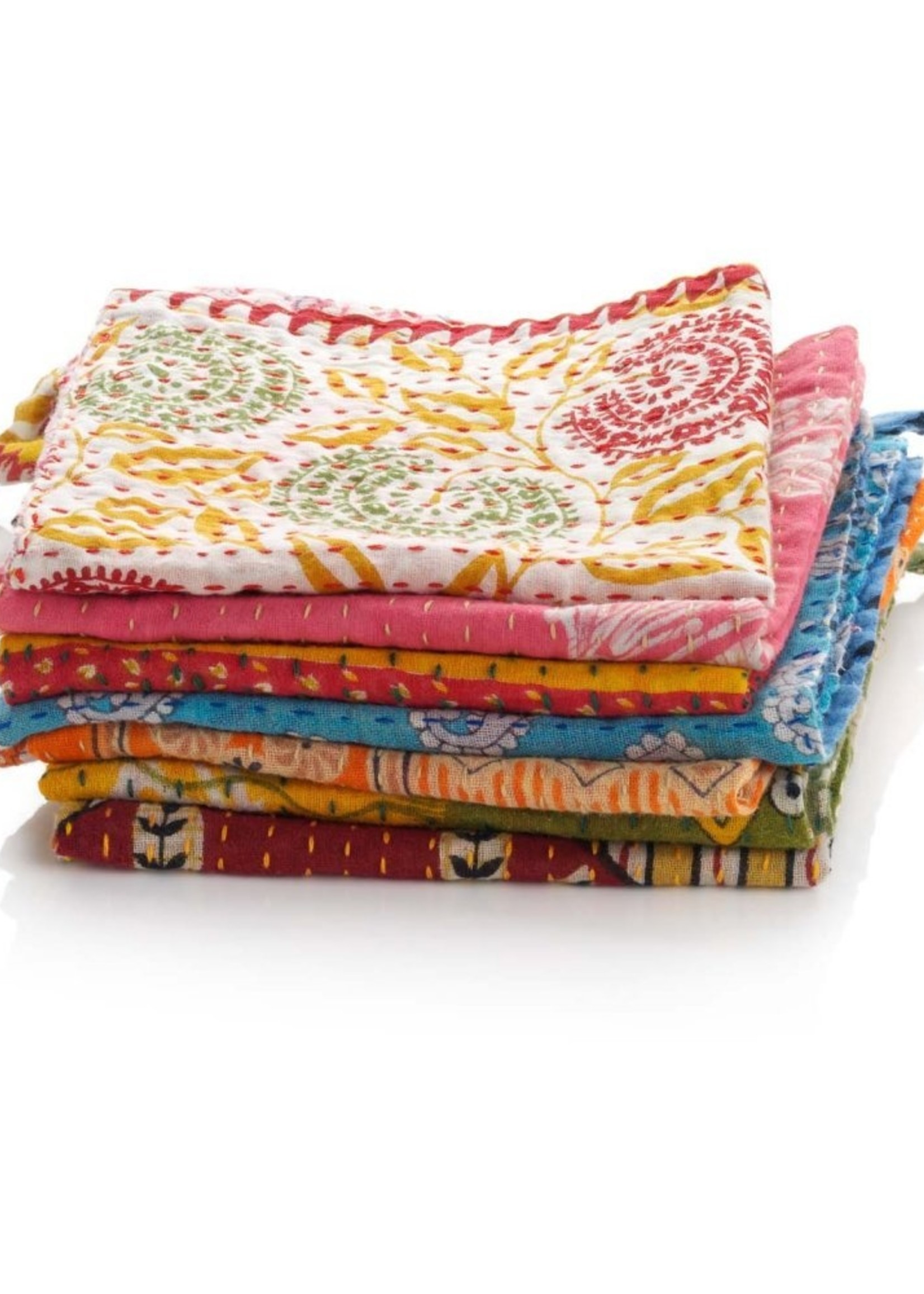 SERRV Kantha Dishcloth Set