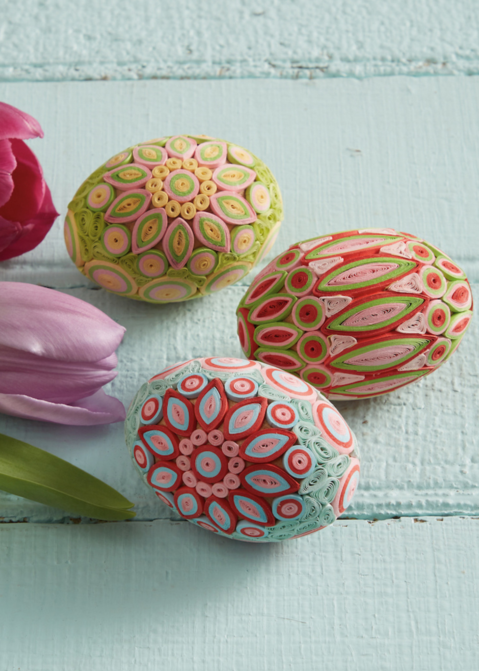 Quilled Easter Eggs