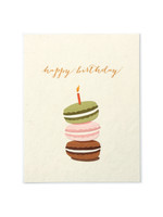 Good Paper Macaroon Birthday Card