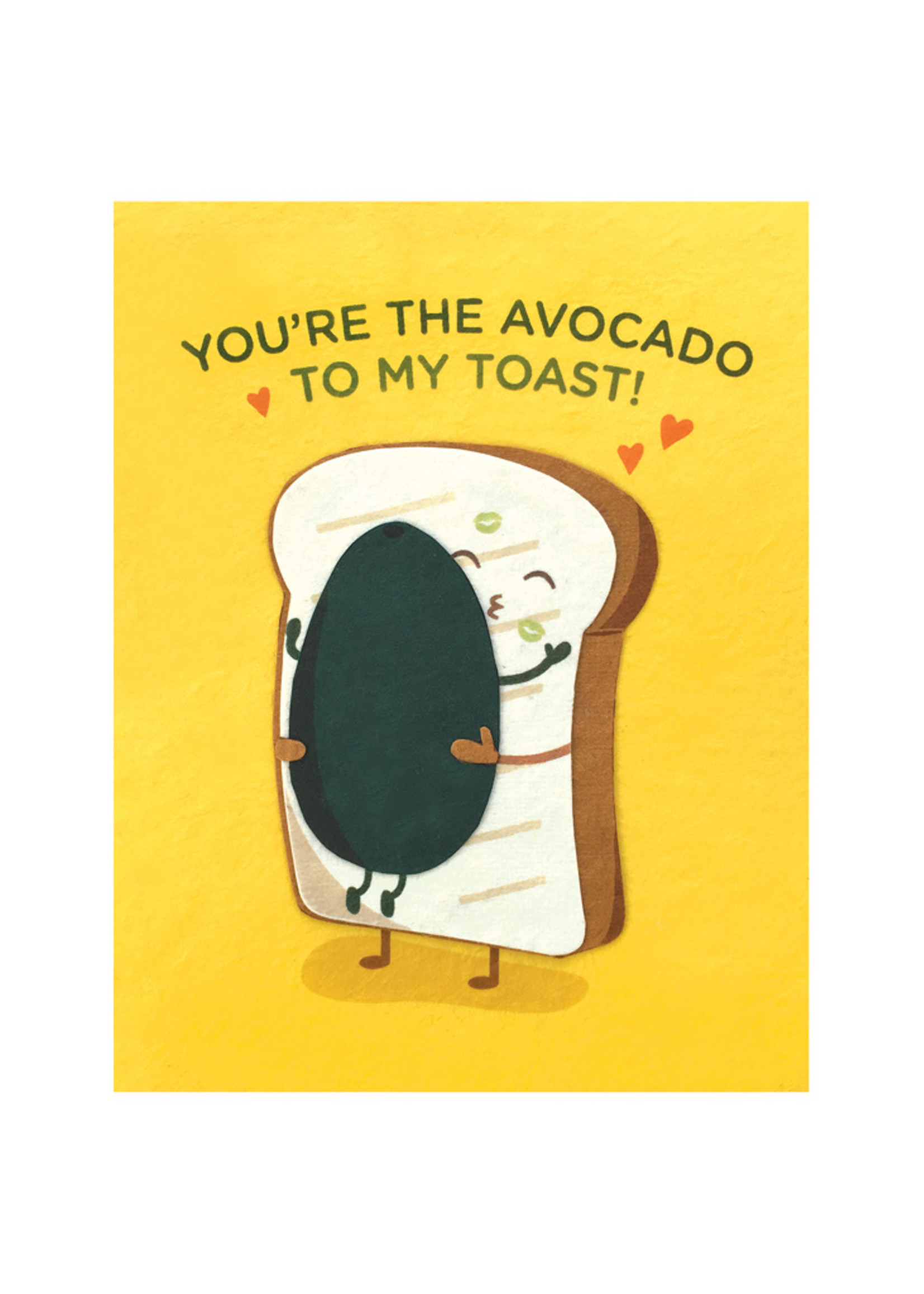 Good Paper Avocado Toast Love Card