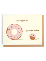 Good Paper You Complete Me Card