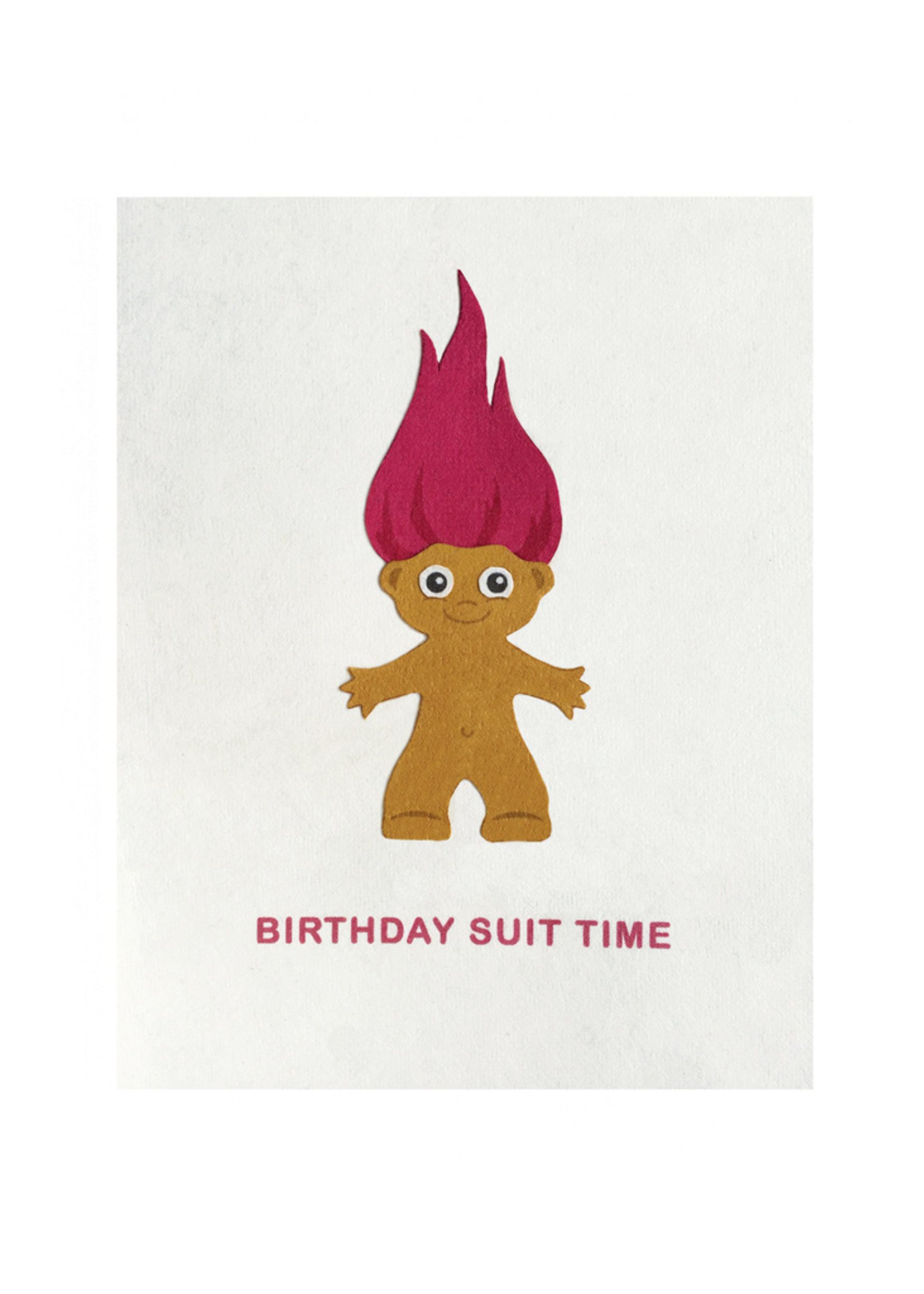 Birthday Suit Time Card from HumanKind Fair Trade - HumanKind Fair