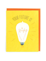 Good Paper Future Is Bright Card