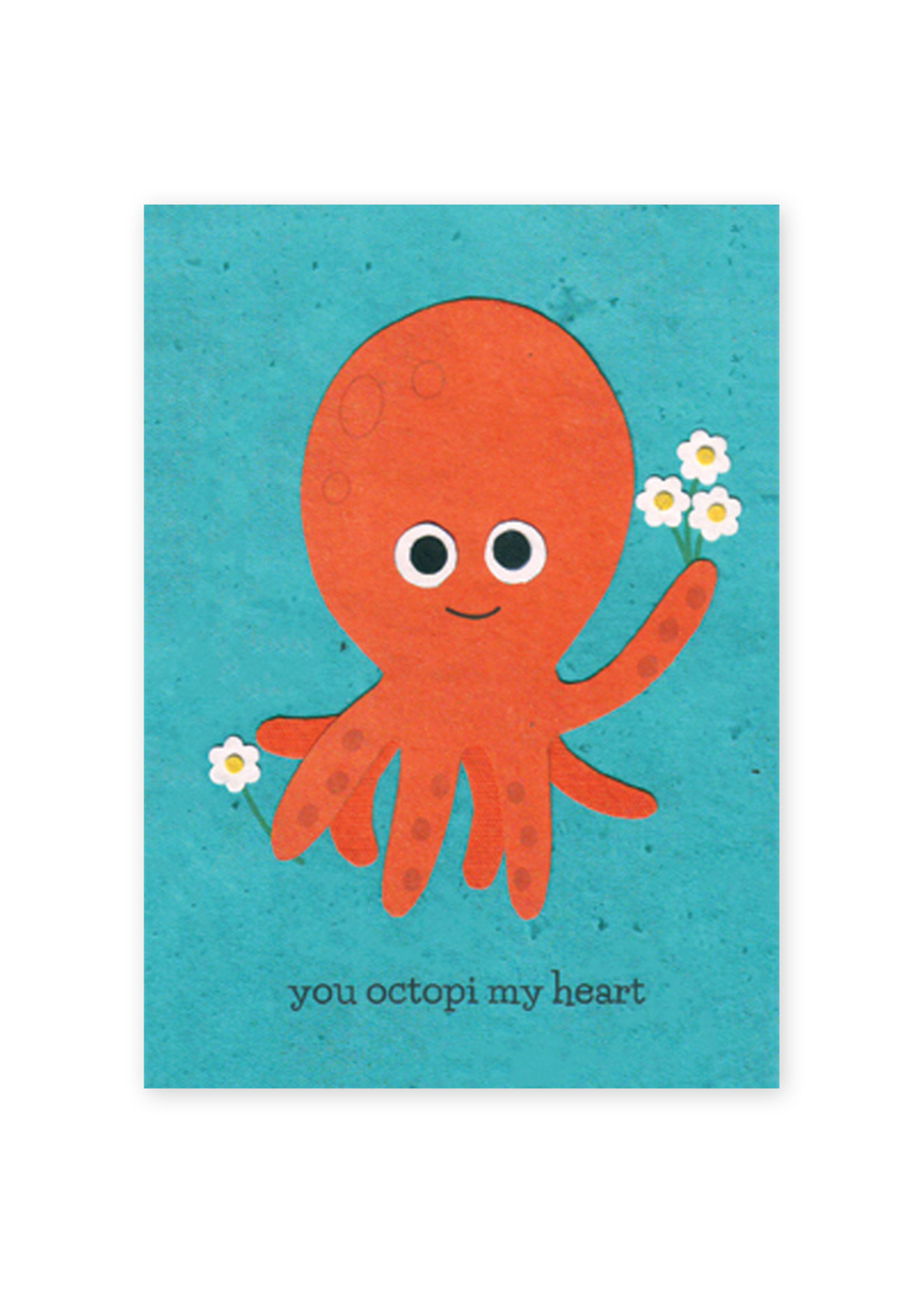 Good Paper Octopi My Heart Card