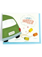 Good Paper Wedding Cans Card