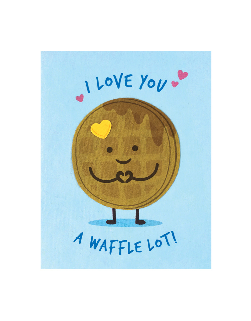 Waffle Love Card from HumanKind Fair Trade HumanKind Fair Trade