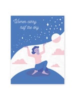 Good Paper Women Carry the Sky Card
