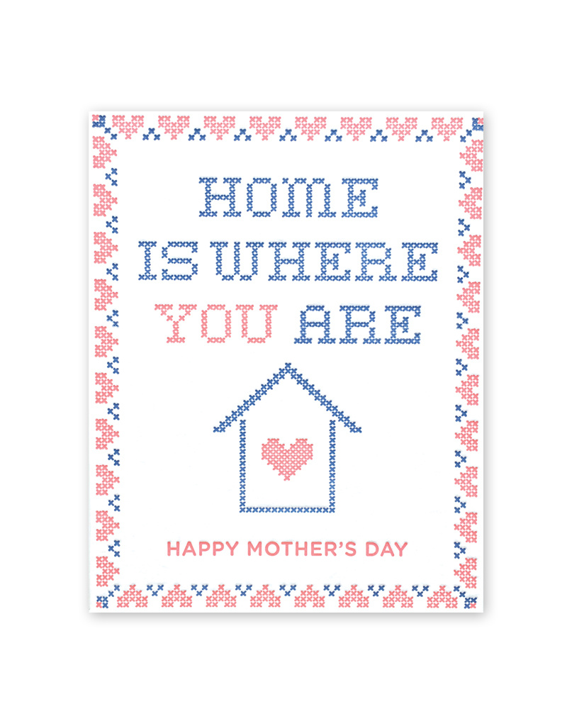 Cross Stitch Mother S Day Card From Humankind Fair Trade