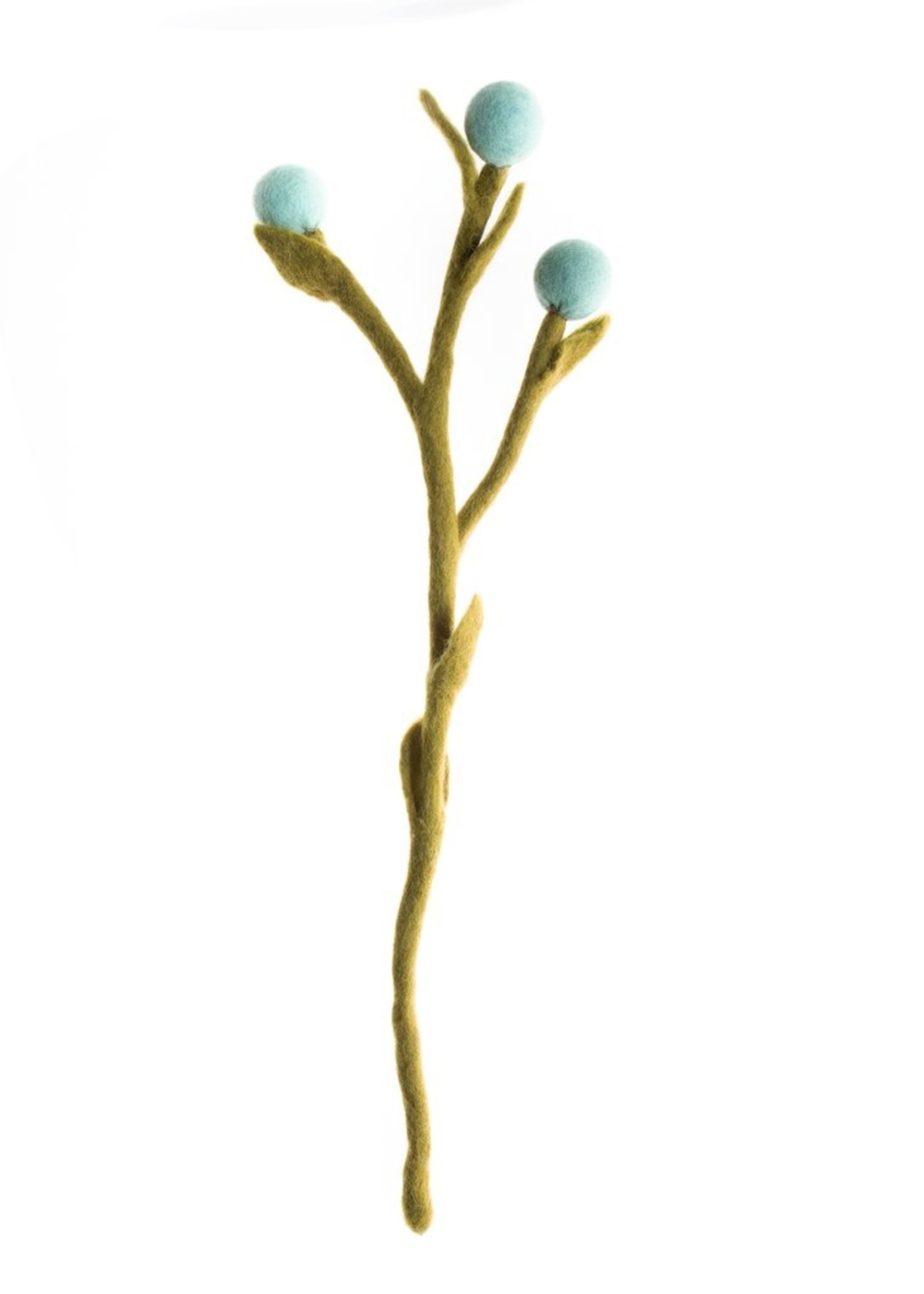 Global Goods Partners Felt Billy Buttons Flower