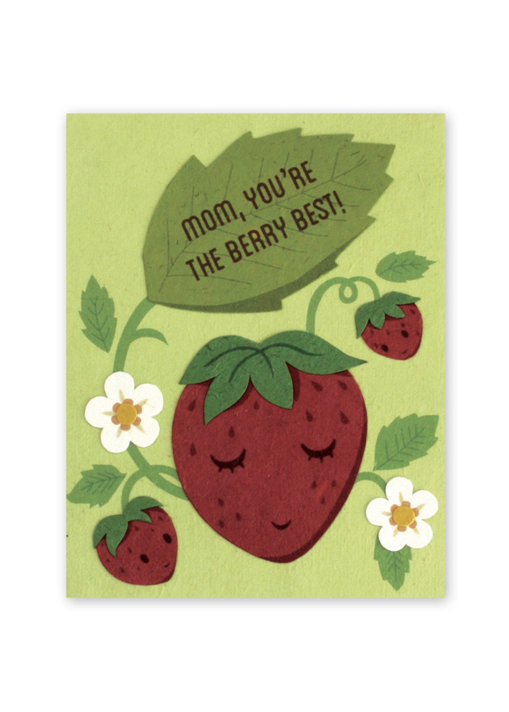 Good Paper Berry Best Mom Card