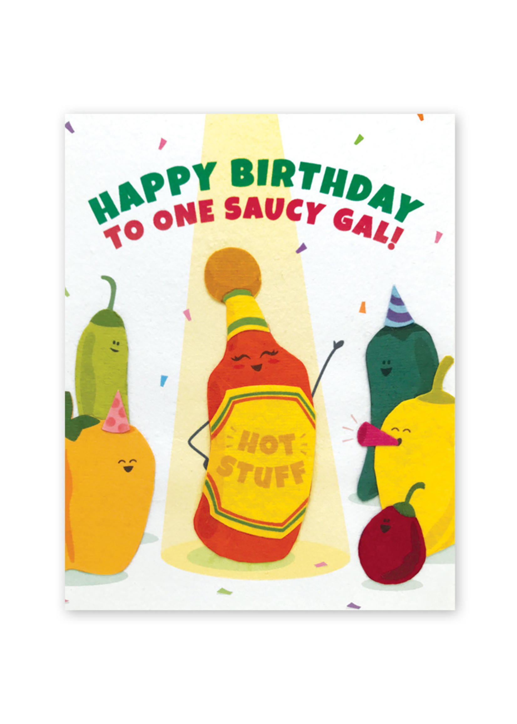 Good Paper Saucy Gal Birthday Card