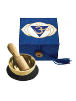 dZi Dark Blue Third Eye Chakra Mini Meditation Bowl