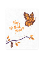 Good Paper Butterfly Graduation Card