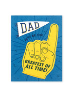 Good Paper Dad GOAT Card