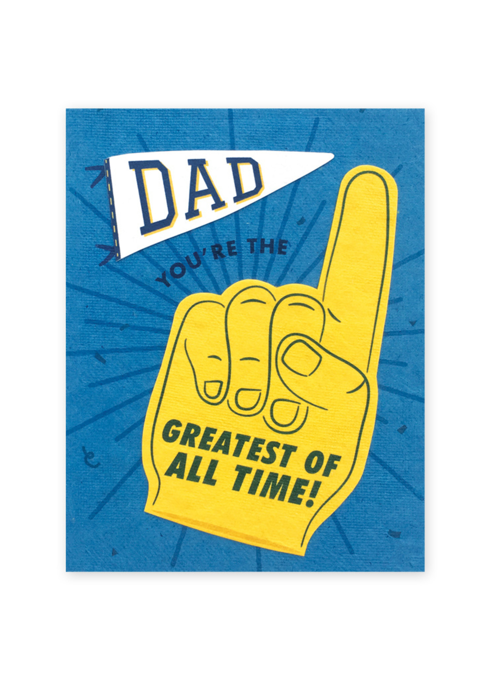 Good Paper Dad GOAT Card